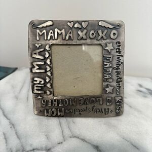 Silver Mother-Themed Photo Frame